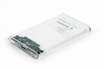 GEMBIRD 2.5", USB 3.0, прозрачный