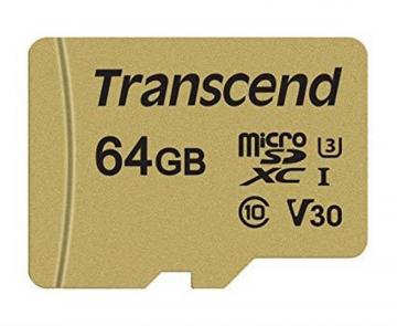 Transcend 64GB microSDHC class 10 UHS-I U3 V30