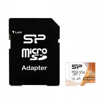 Silicon Power 256Gb microSDXC U3 A1 V30 Superior Color 100R/80W