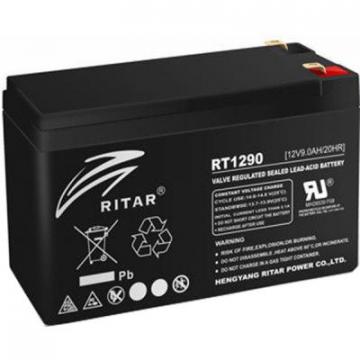Ritar AGM RT1290B, 12V-9Ah, Black