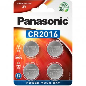 PANASONIC CR 2016 Lithium * 4