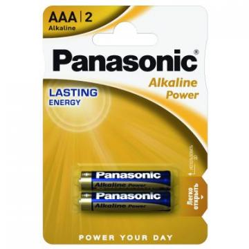PANASONIC AAA LR03 Alkaline Power * 2