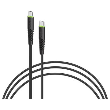 Intaleo USB-C to USB-C 0.2m CBFLEXTT0 60W