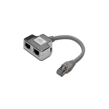 DIGITUS витой пары, STP, cat.5e, 1x2RJ-45