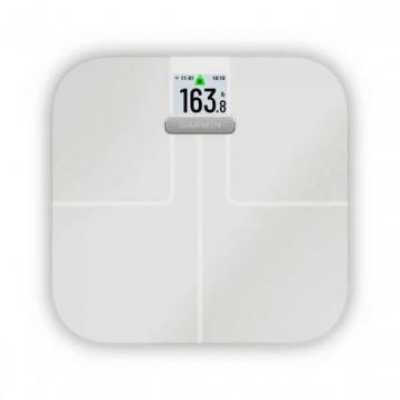 Garmin Index S2 Smart Scale, Intl, White, 1 pack