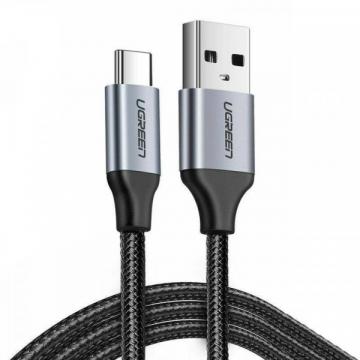 UGREEN USB 2.0 AM to Type-C 1.5m US288 Aluminum Braid (Bl
