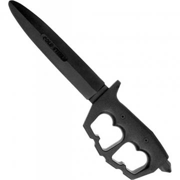 Cold Steel RUBBER TRAINING TRENCH KNIFE DBLE EDGE