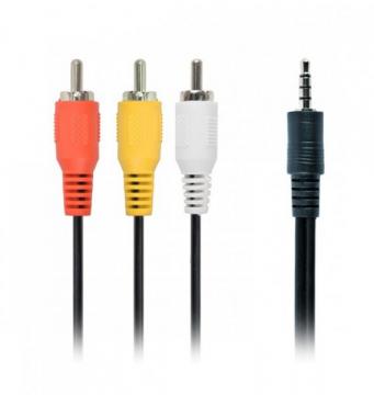 Cablexpert Jack 3.5mm male 4-pin to 3RCA 2.0m