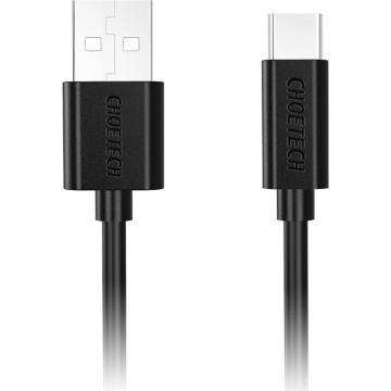 Choetech USB 2.0 AM to Type-C 2.0m 3A 18W PVC
