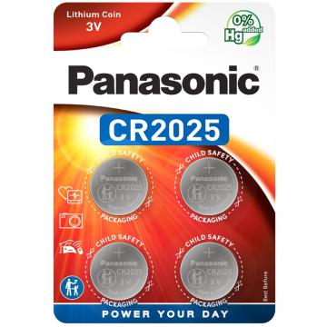 PANASONIC CR 2025 Lithium * 4