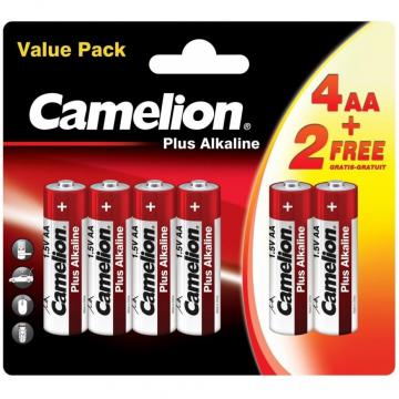 Camelion AA LR6 Plus Alkaline * (4+2)