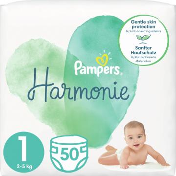 Pampers Harmonie Newborn Розмір 1 (2-5 кг) 50 шт.