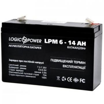LogicPower LPM 6В 14 Ач