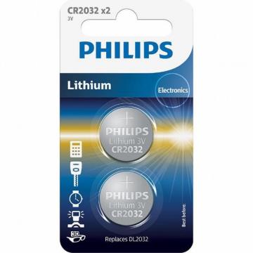Philips CR2032 Lithium BLI 2