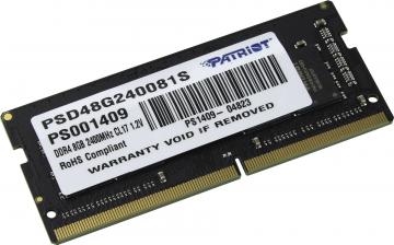 Patriot SoDIMM DDR4 8GB 2400 MHz