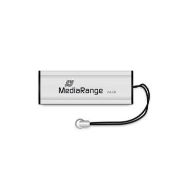 MediaRange 256GB Black/Silver USB 3.0