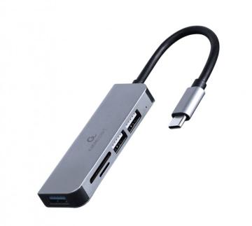Cablexpert USB-С to 1 х USB 3.1 Gen1 (5 Gbps), 2 х USB 2.0, C