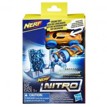Nerf Nitro Препятствие и машинка