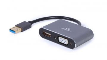 Cablexpert USB-A to HDMI/VGA