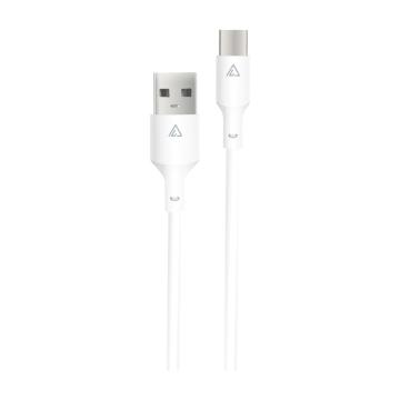 ACCLAB USB 2.0 AM to Type-C 1.2m PwrX 30W