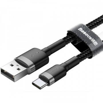 Baseus USB 3.1 AM to Type-C 0.5m 3A grey-black