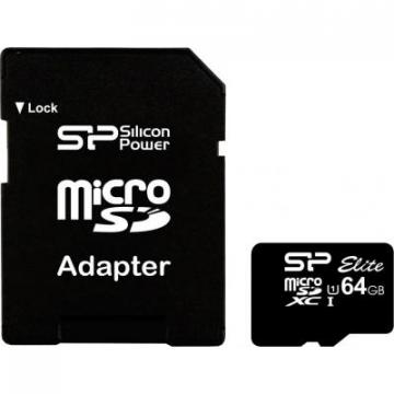 Silicon Power 64GB microSDXC Class 10 UHS-ISDR