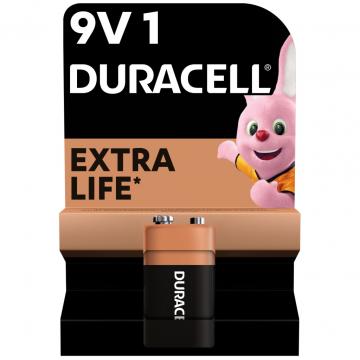 Duracell 9V лужна 1шт. в упаковці