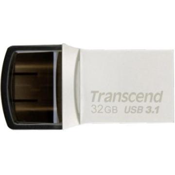 Transcend 32GB JetFlash 890S Silver USB 3.1