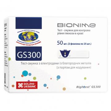 Bionime Rightest GS300 50 шт.