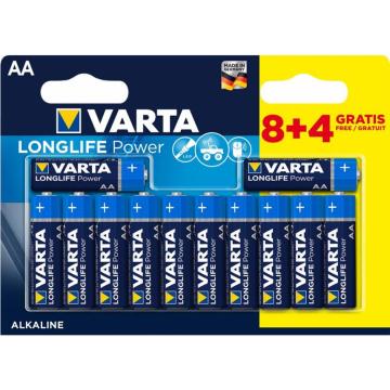 Varta HIGH Energy ALKALINE * 12 (8+4)