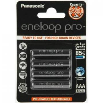 PANASONIC Eneloop Pro AAA 930 mAh NI-MH * 4