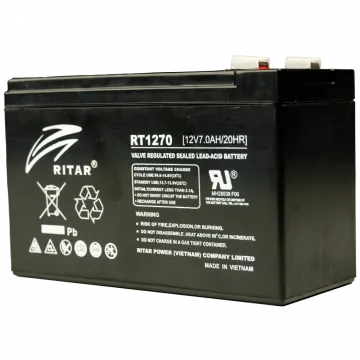Ritar AGM RT1270, 12V-7Ah