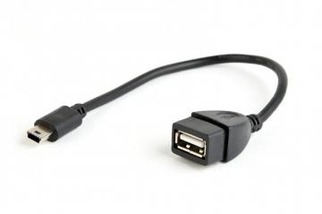 Cablexpert OTG USB 2.0 AF to Mini 5P 0.15m