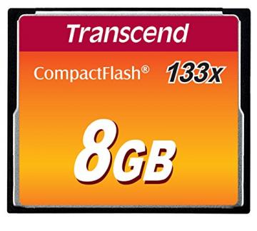 Transcend 8Gb Compact Flash 133x