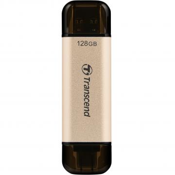 Transcend 128GB JetFlash 930 Gold-Black USB 3.2/Type-C