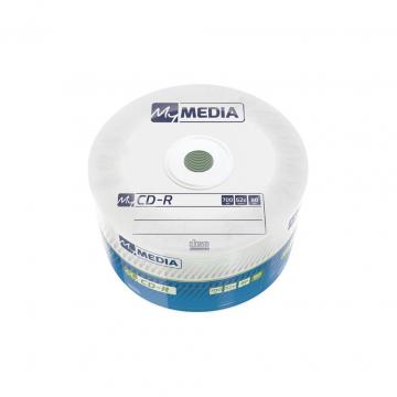 MyMedia CD-R 700Mb 52x MATT SILVER Wrap 50
