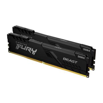 Kingston DDR4 32GB (2x16GB) 2666 MHz Fury Beast Black