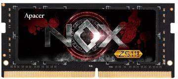 Apacer SoDIMM DDR4 8GB 3200 MHz NOX Black
