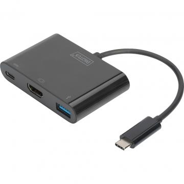 DIGITUS USB-C to HDMA 2xUSB