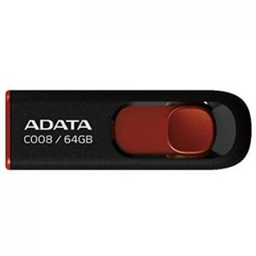 ADATA 64GB C008 Black+Red USB 2.0