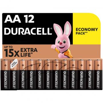 Duracell AA лужні 12 шт. в упаковці
