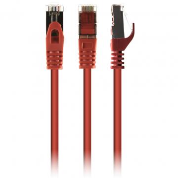 Cablexpert 2м S/FTP Cat 6A CU LSZH red