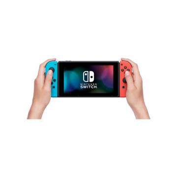 Nintendo Switch неоновый красный / неоновый синий