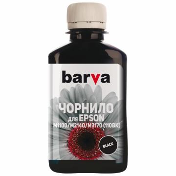 BARVA EPSON M1100/M3170 (110) BLACK 180мл Pigm.