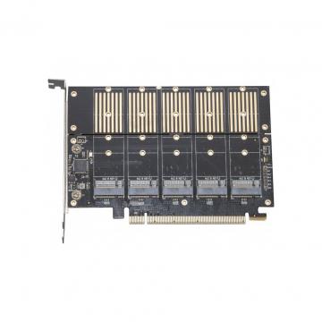 Frime PCI-E-5xM.2 (B Key) WCH382L