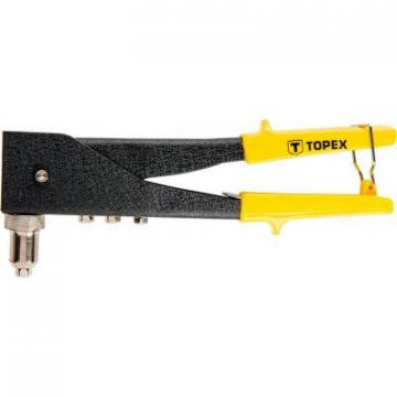 Topex для заклепок алюминиевых 2.4, 3.2, 4.0, 4.8 мм, дв