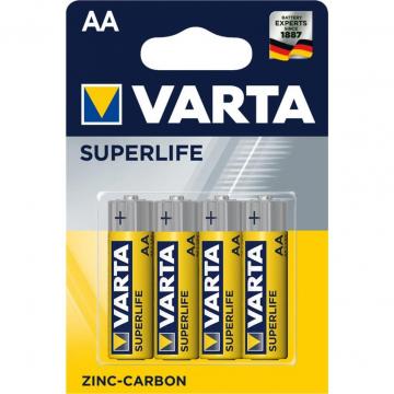 Varta AA SUPERLIFE Zinc-Carbon R6 * 4