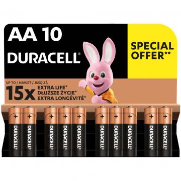 Duracell AA лужні 10 шт. в упаковці