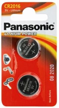 PANASONIC CR 2016 * 2 LITHIUM