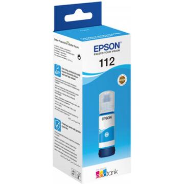 EPSON 112 EcoTank Pigment Cyan ink